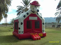 Having a 101 Dalmatians party, a puppy party or fireman party? Then this bounce  is for you !