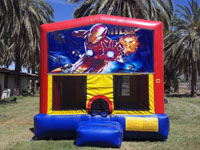 Iron Man Bounce House $99 Saturday or $149 All Weekend