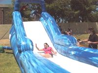 38' long Aqua Slide